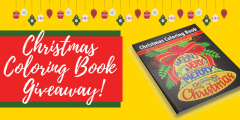 December 2018 Christmas Coloring Book Giveaway!